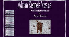 Desktop Screenshot of adriankennels.com